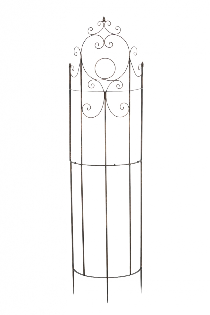Mriežka na ruže GS22699 - 200 x 52,5 x 23 cm - Bronzová