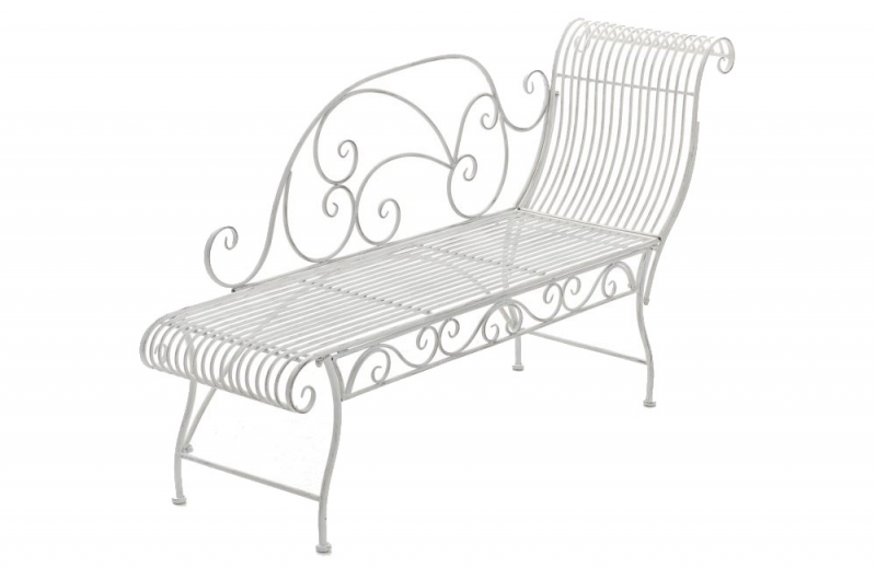 Záhradná lavička GS11177499 - Biela