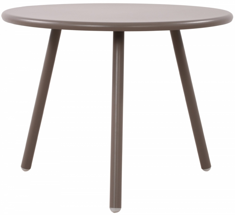 Konferenčný stolík Minot - v45 x Ø60 cm - Taupe