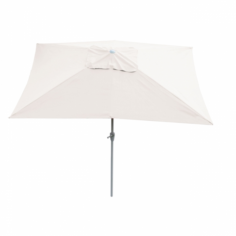 Slnečník N23 2x3m polyester/hliník - krémová