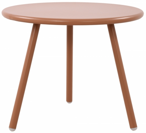 Konferenčný stolík Berea - v40 x Ø50 cm - Terracotta