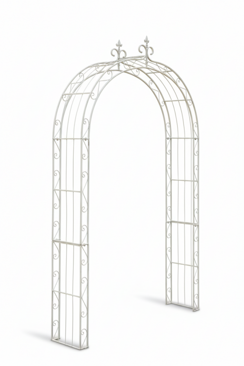 Oblúk na ruže Shines - Biela antik