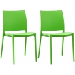 2x Stolička Meton - Zelená