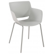 Stolička Alpena - svetlo šedá