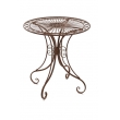 Kovový stôl GS13437402 - Hnedá antik