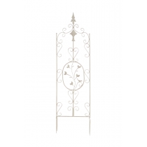 Mriežka na ruže Burg - 122 x 35 cm - Krémová antik