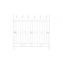 Mriežka na popínavé rastliny Mangold - 115 x 125 cm - Biela