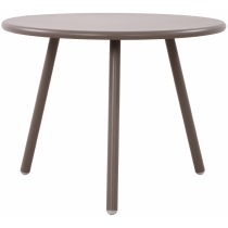 Konferenčný stolík Minot - v45 x Ø60 cm - Taupe