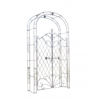 Oblúk na ruže Mel s bránkou - Bronzová