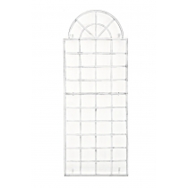Mriežka na popínavé rastliny Viva - 180 x 70 cm - Biela antik