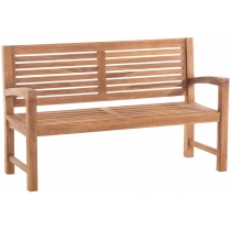 Záhradná lavica Halden Teak - drevo teak,150 cm